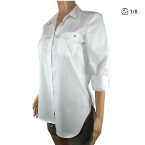 Tommy Hilfiger - Women's White Button-Up Shirt